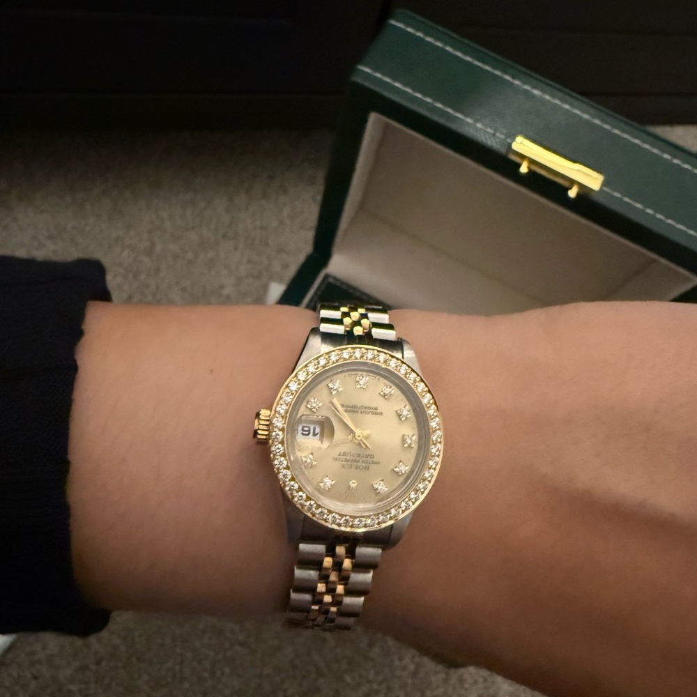 Rolex Gold and Silver Jubilee Watch-women - Picture 8 of 15